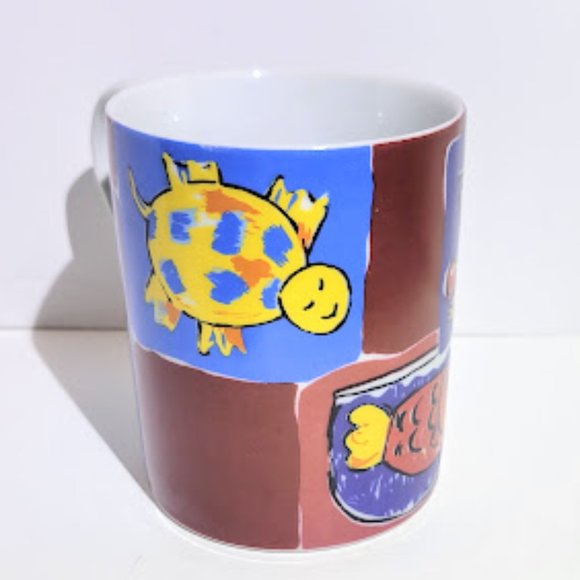 SAVE THE CHILDREN "MY BEST FRIENDS" MUG DESIGNED BY 9 YEAR OLD SPENCER - Picture 4 of 7